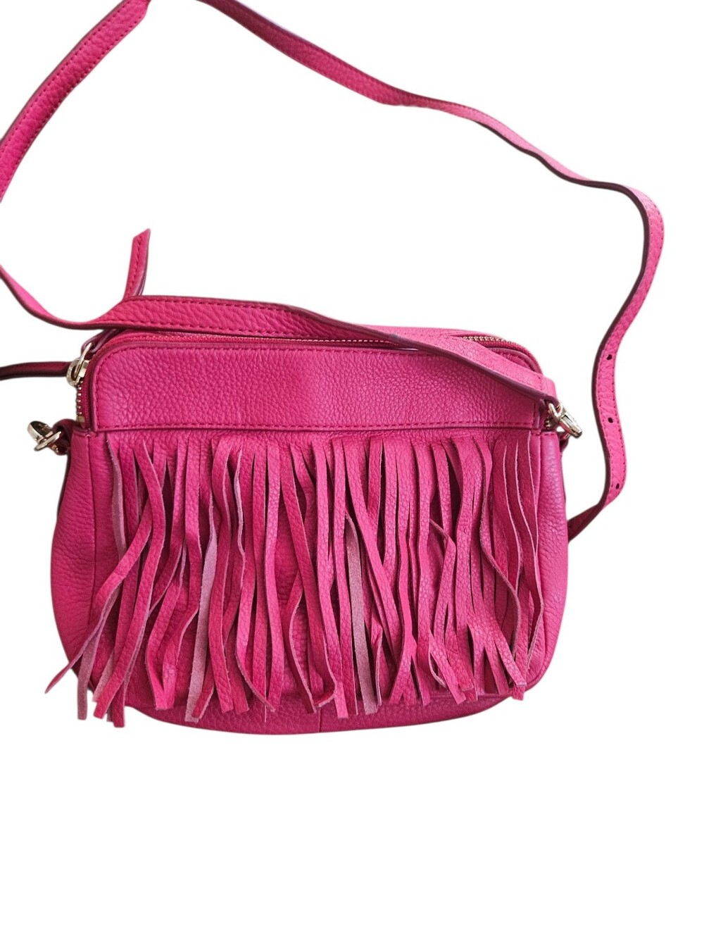 Fossil Sydney Fringe Leather Crossbody Bag